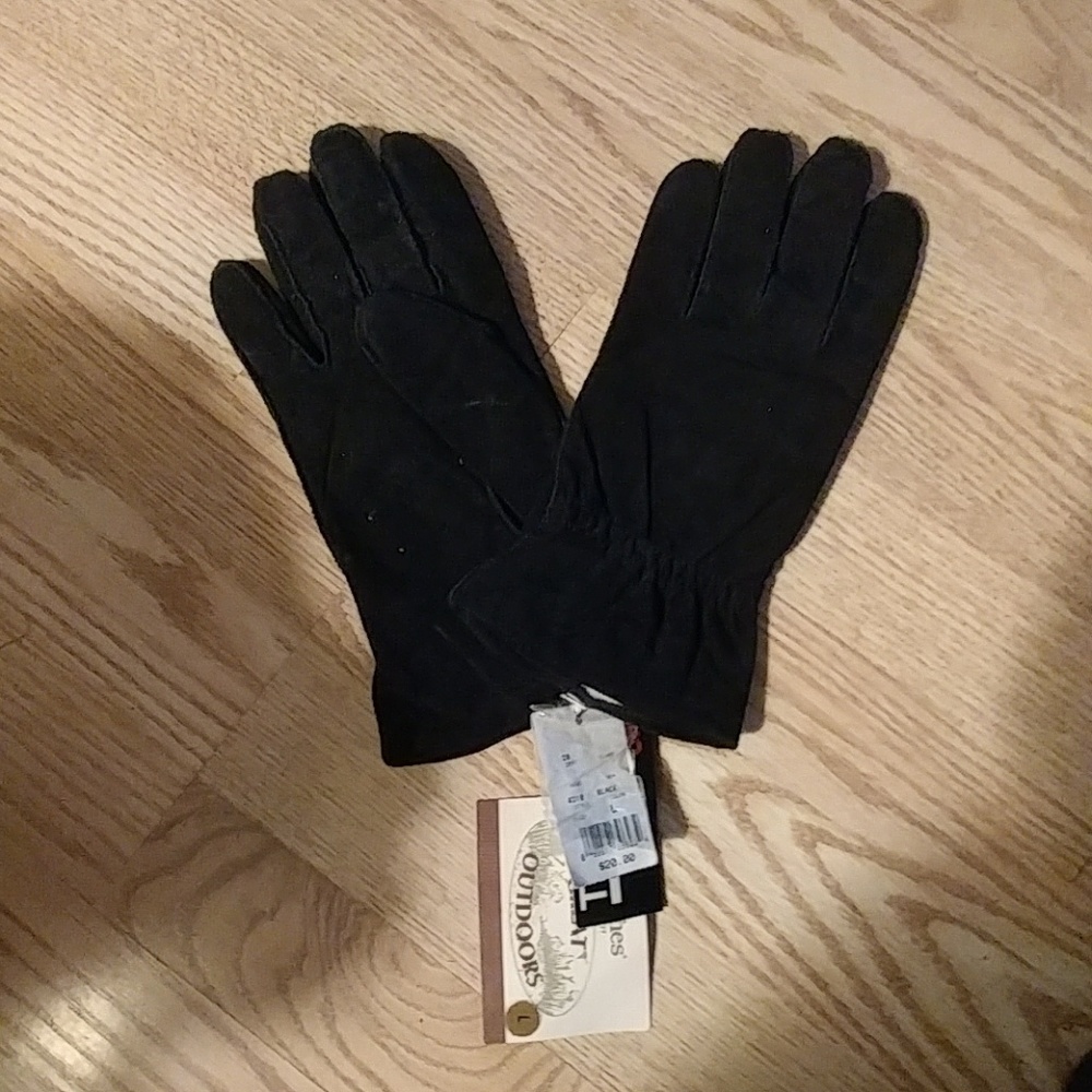 Men's Black vintage gloves